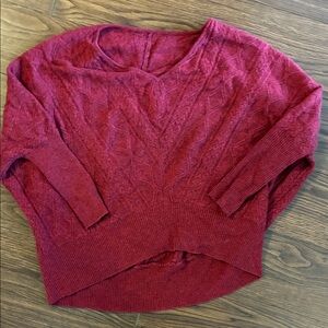 Medium Jcrew 100% Cashmere Red Sweater
